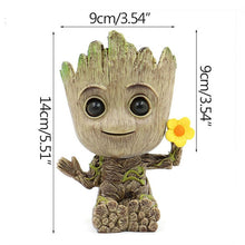 Load image into Gallery viewer, Groot Flowerpot Cute Model Toy Pen Pot Flower
