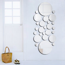 Load image into Gallery viewer, Hot 26PCS Acrylic Mirror Wall Stickers Self Adhesive Removable
