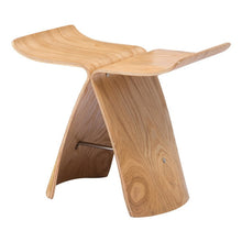 Load image into Gallery viewer, Butterfly Stool Made from Ash Plywood
