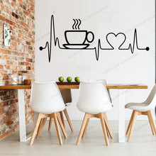 Laden Sie das Bild in den Galerie-Viewer.Coffee Dining Shop Wall Stickers Vinyl Wall Decals Kitchen
