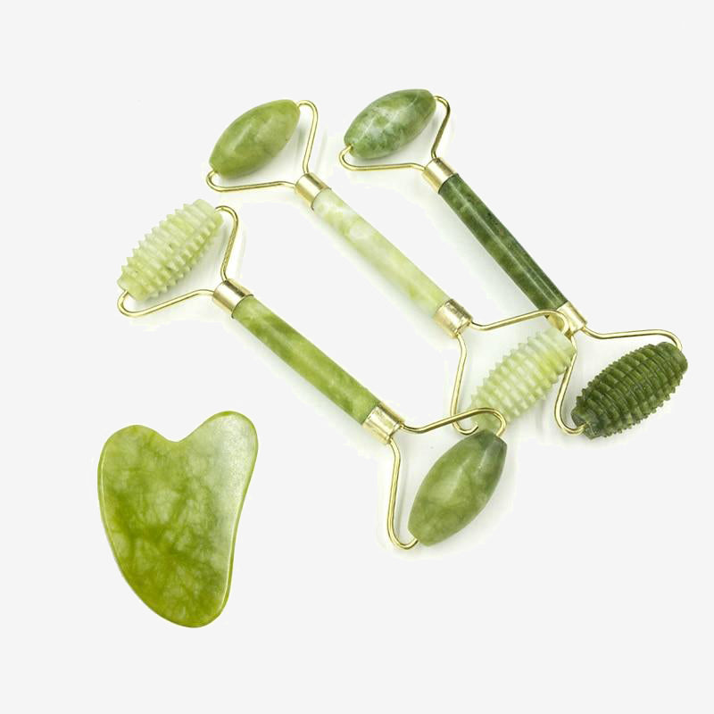 Facial Massage Roller Guasha Board Double
