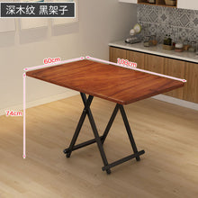 Load image into Gallery viewer, Portable Folding Table Modern Simple Living Room Dinning
