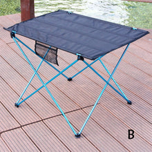 Load image into Gallery viewer, Outdoor Foldable Table Portable Camping Furniture Computer
