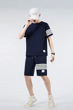 Load image into Gallery viewer, Men Clothing 2021 T-Shirts Shorts Clothes Men's Sets
