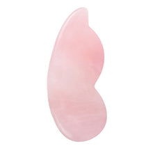 Load image into Gallery viewer, Rose Quartz Jade Guasha Board Natural Stone
