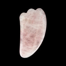 Load image into Gallery viewer, Rose Quartz Jade Guasha Board Natural Stone
