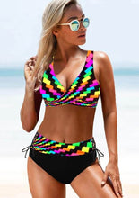 Load image into Gallery viewer, Women Bikini Plus Size Sexy Push Up Swimsuit High Waist Bikini Set 2021 Swimwear Brazilian Bathing Suit Beachwear Swimming Suit
