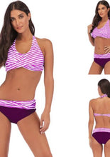 Load image into Gallery viewer, Women Bikini Plus Size Sexy Push Up Swimsuit High Waist Bikini Set 2021 Swimwear Brazilian Bathing Suit Beachwear Swimming Suit
