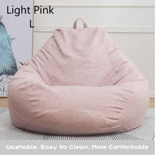 Load image into Gallery viewer, Indoor Leisure Lazy Cotton Bean Bag Cover Bean Bag
