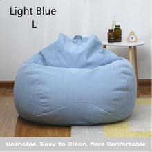 Load image into Gallery viewer, Indoor Leisure Lazy Cotton Bean Bag Cover Bean Bag
