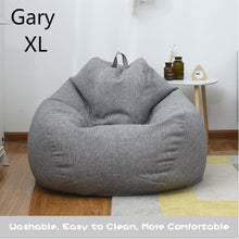 Load image into Gallery viewer, Indoor Leisure Lazy Cotton Bean Bag Cover Bean Bag
