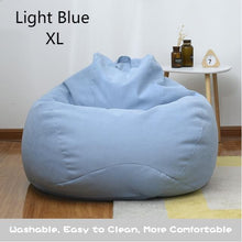 Load image into Gallery viewer, Indoor Leisure Lazy Cotton Bean Bag Cover Bean Bag
