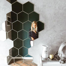 Load image into Gallery viewer, Multi-piece Package Hexagonal Honeycomb Mirror Acrylic

