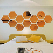 Load image into Gallery viewer, Multi-piece Package Hexagonal Honeycomb Mirror Acrylic
