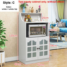 Load image into Gallery viewer, Kitchen Multifunctional Storage Cabinet Microwave
